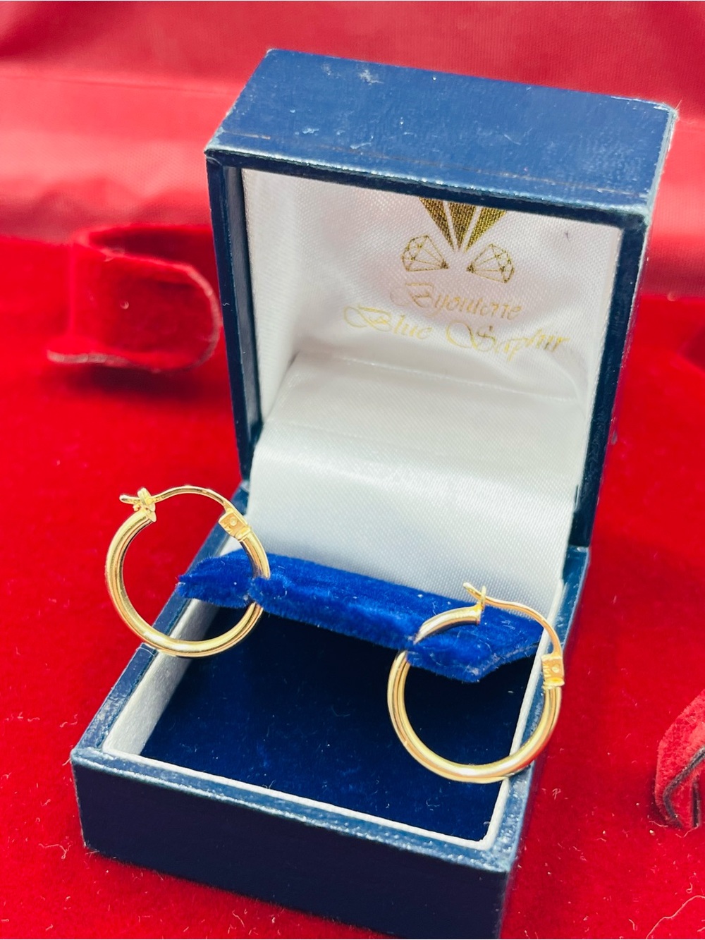 Boucles d’oreilles or 14k